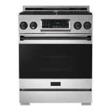 RSG30-BLK - Gordon Ramsay by THOR Kitchen 30 Inch Professional Gas Range with Tilt Panel Touch Control in Stainless Steel/Black