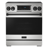 RSE30-BLK - Gordon Ramsay by THOR Kitchen 30 Inch Professional Electric Range with Tilt Panel Touch Control in Stainless Steel/Black