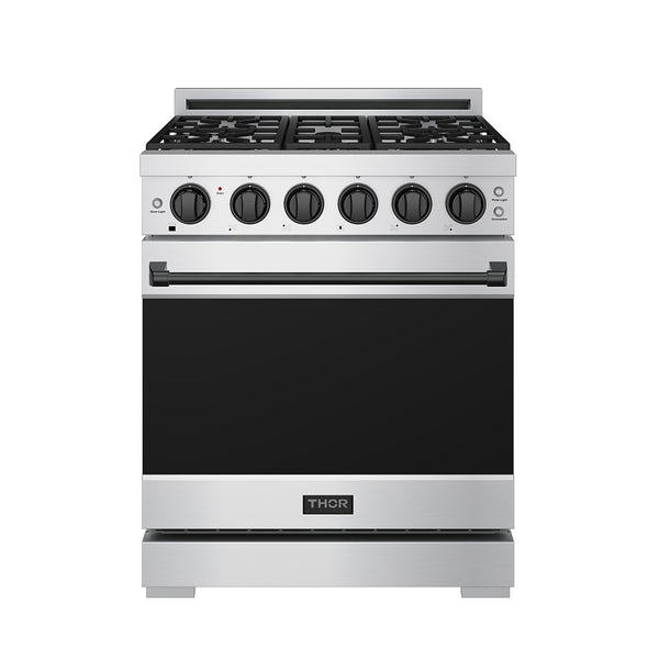 RSG30PLP-BLK - 30 Inch Professional Liquid Propane Range with Precisio ...
