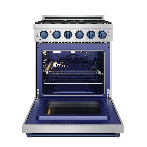 RSG30PLP-BLU - 30 Inch Professional Liquid Propane Range with Precisio ...