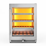 TWC24UL - 24 Inch Single Zone Wine Cooler, 45 Wine Bottle Capacity