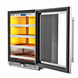 TWC24UL - 24 Inch Single Zone Wine Cooler, 45 Wine Bottle Capacity