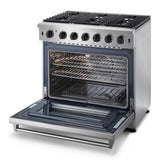 LRG3601U - 36 Inch Gas Range in Stainless Steel