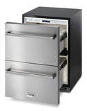 TRF24U - 24 Inch Indoor Outdoor Refrigerator Drawer in Stainless Steel