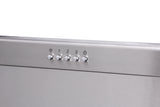TRH3606 - 36 Inch Professional Range Hood, 11 Inches Tall in Stainless Steel